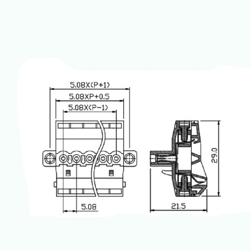 terminal block 5 pin