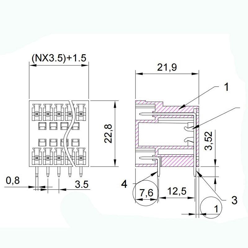 pcb terminal blocks