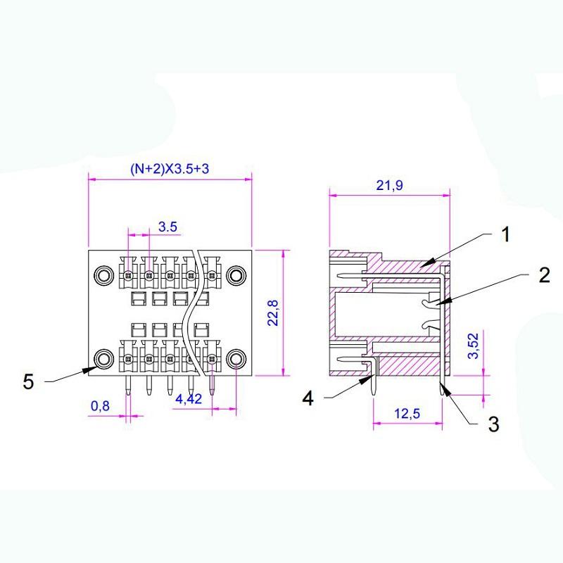 electrical connector blocks